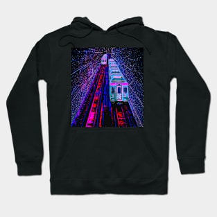 Space Train Hoodie